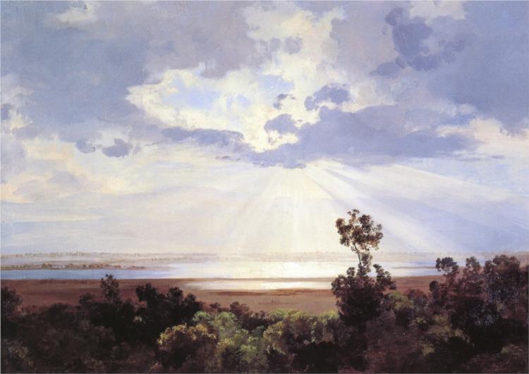 The sunset - 1894