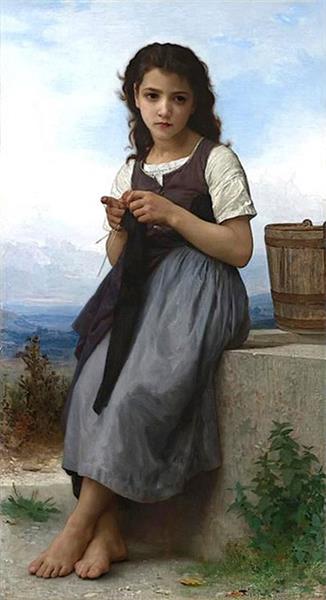 The Little Weaver - 1884