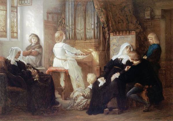 The widow of master OF CAPILLA - 1859