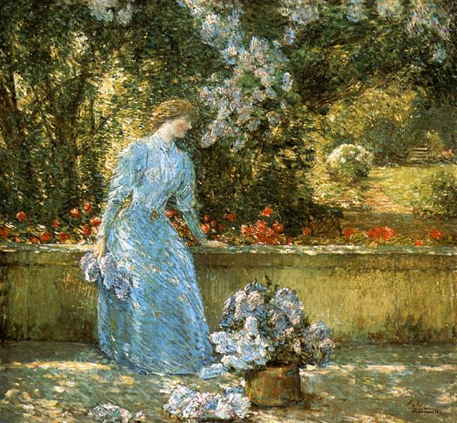 La Dama Del Parque (También Conocida Como En El Jardín) - 1897