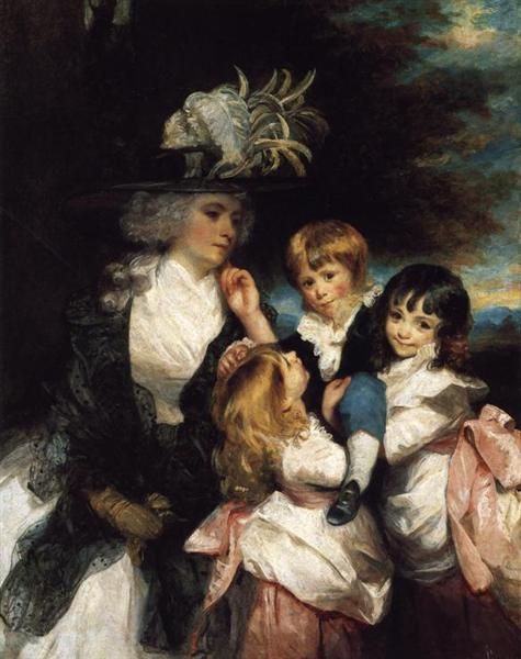 Lady Smith and Children - 1787