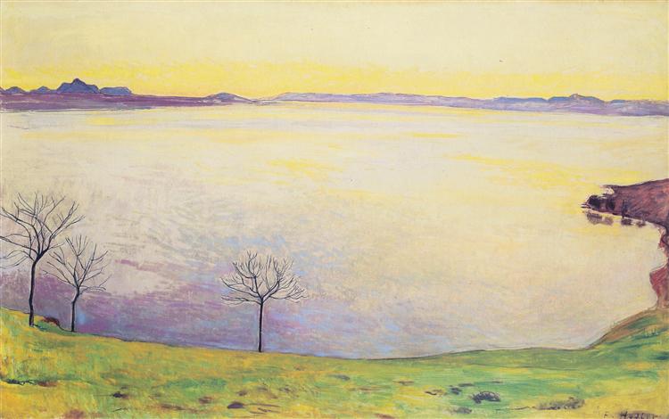 Lago Leman à Chexbres - 1911