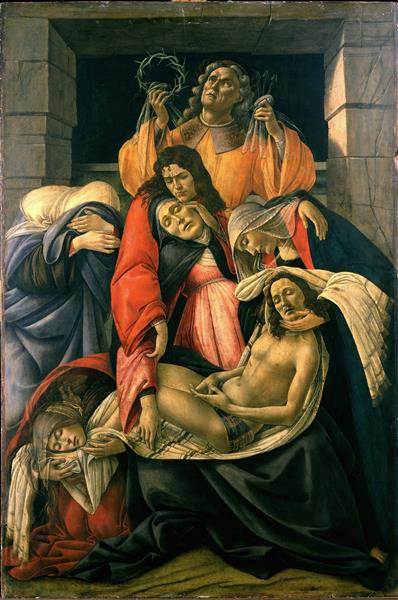 Lamentation over the Dead Christ with Saints - 1495