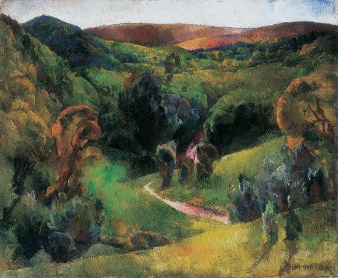 Landscape in Felsobanya - 1924