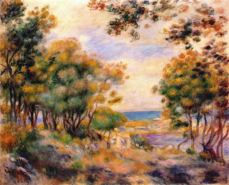 Landschaft in Beaulieu - 1899