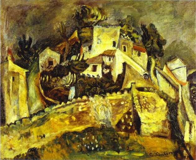 Landscape in Cagnes - 1918