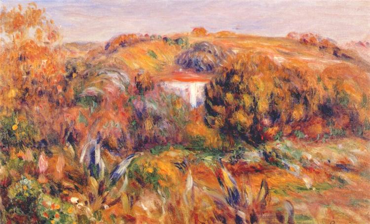 Landscape in Cagnes - 1905