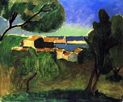 Landschap in Collioure III 1907