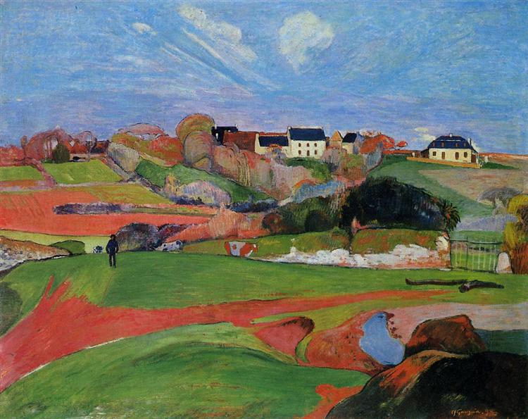 Paysage au Le Pouldu - 1890