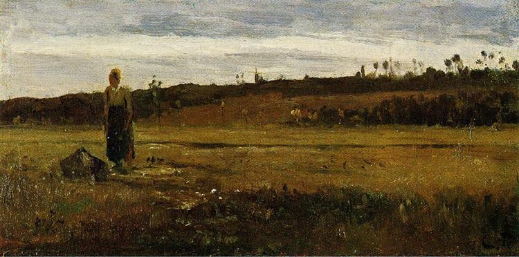 Paysage dans le Varenne Saint Hilaire - 1865