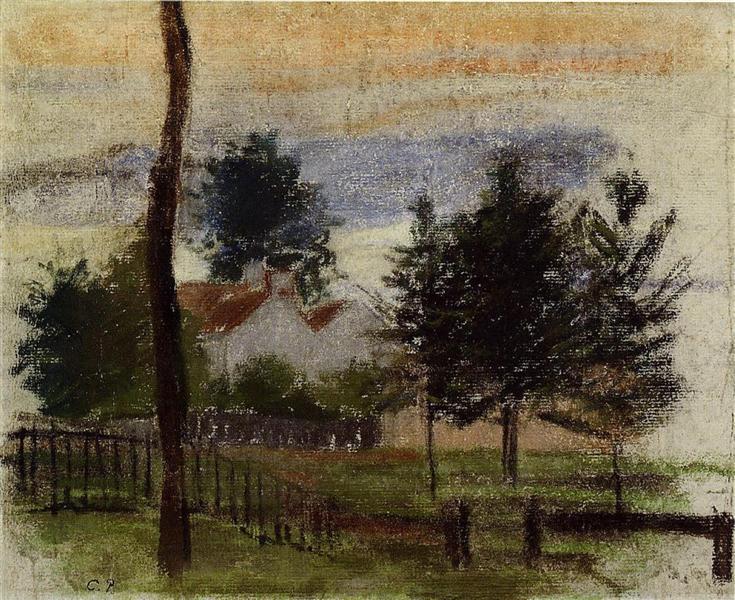 Landscape At Louveciennes - 1869