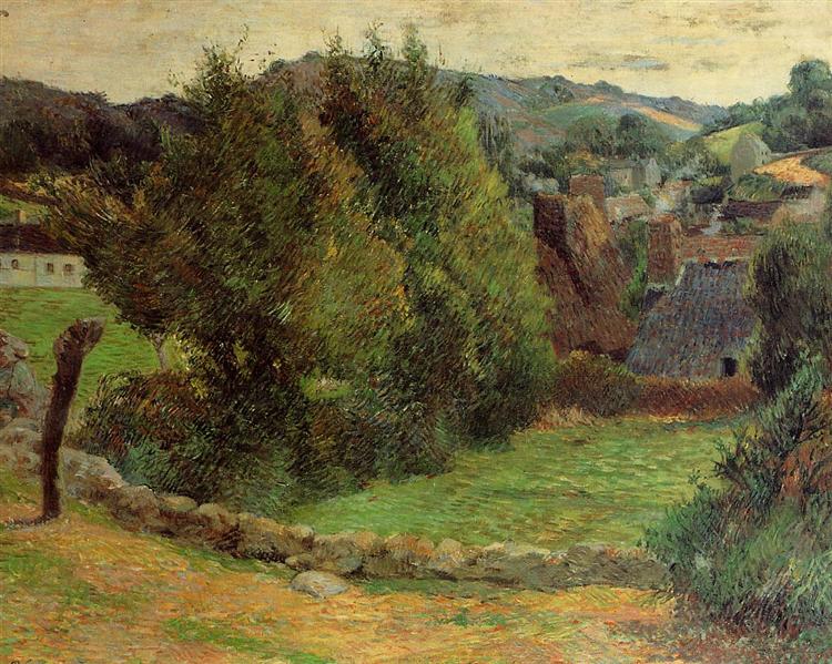 Landscape at Pont-Aven - 1886