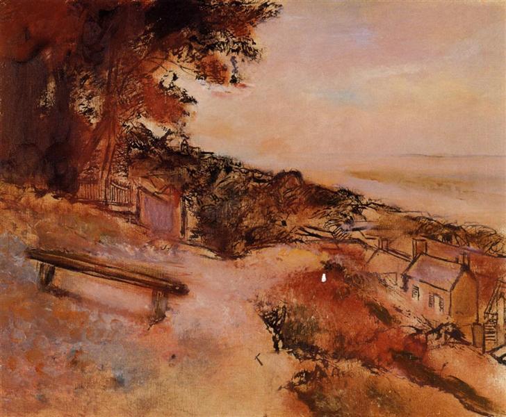 Paesaggio By the Sea - 1898