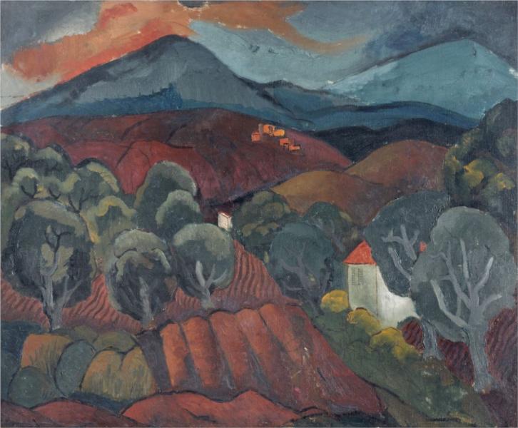 Landschaft in Vence - 1927