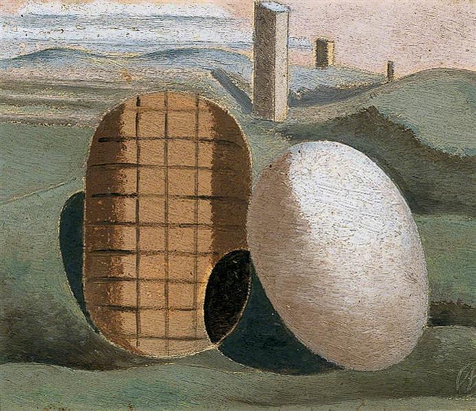 Landscape composition (objects in relation) - 1934