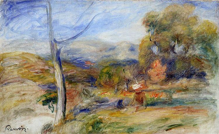 Landscape Near Cagnes - 1910 