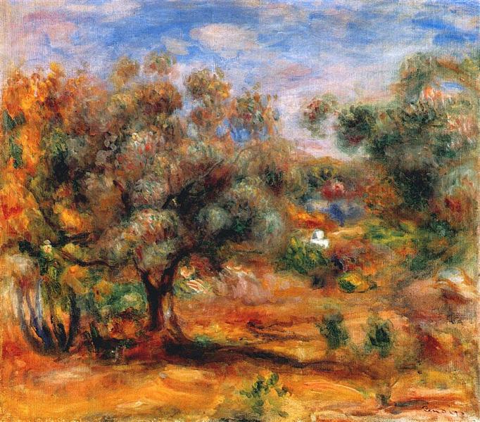 Landscape Near Cagnes - 1910 