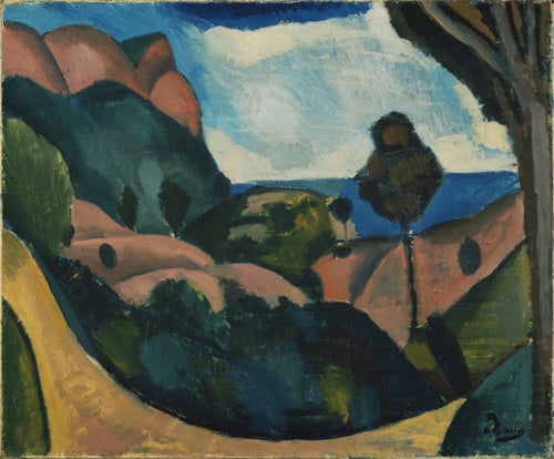 Landschaft in der Nähe von Cassis - 1907