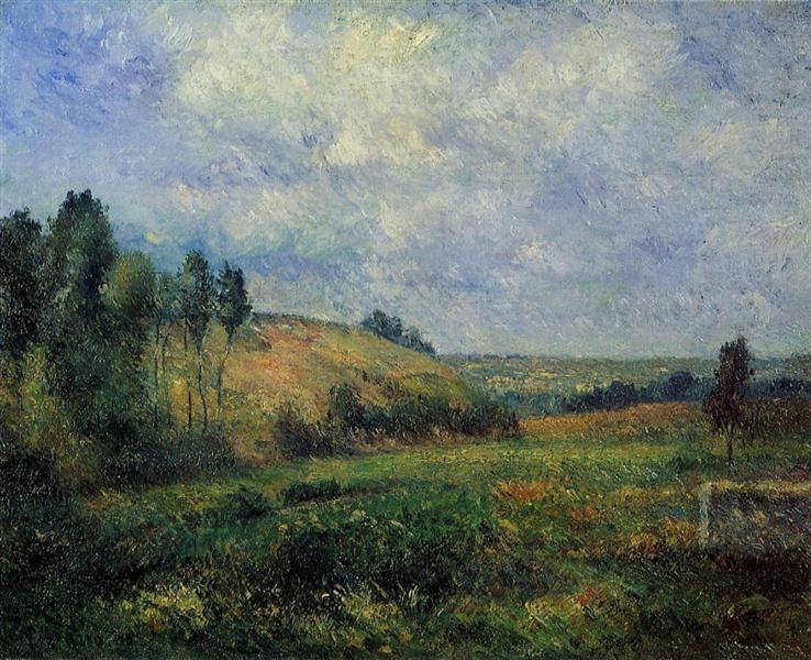 Paesaggio - vicino a Pontoise - 1880