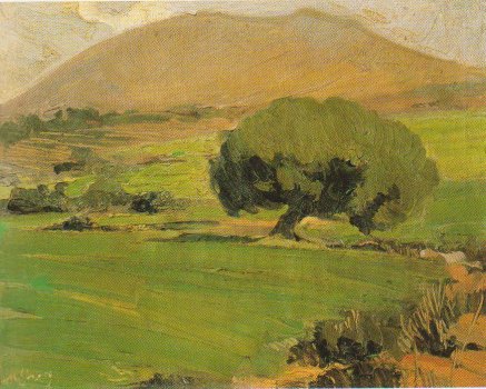 Paysage grenier