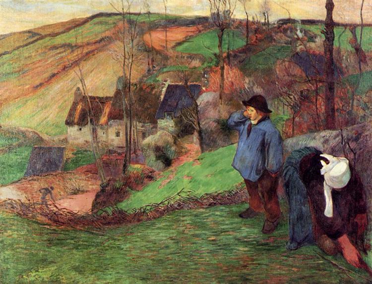 Brittany Landscape - 1888