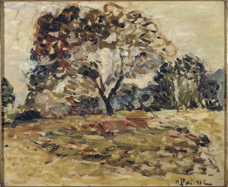 Korsika Landschaft 1898