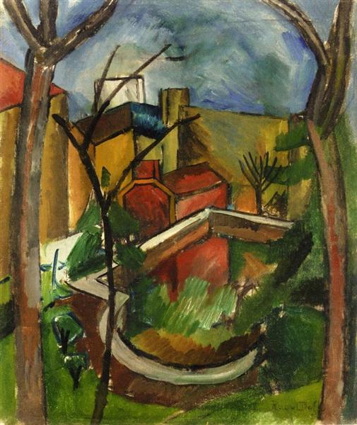 Falaise Landscape - 1910