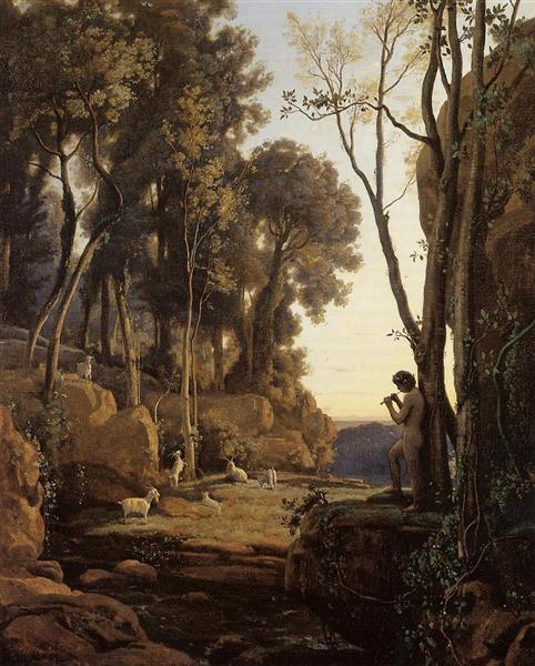 Landscape - Sol Poniente (El Pastorcito) - 1840