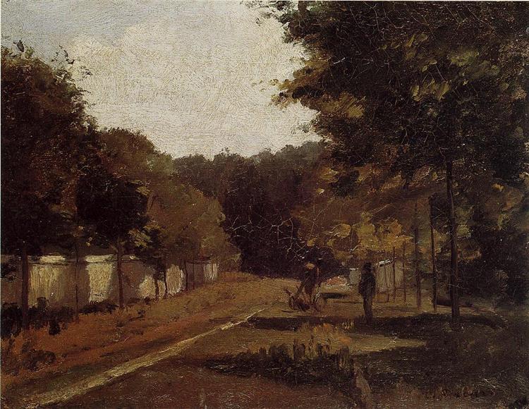 Landscape - Varenne Saint Hilaire - 1865