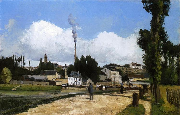 Paysage d'usine - 1867