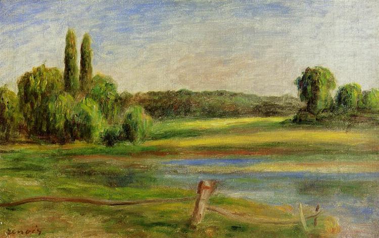 Landscape with Fence - 1910