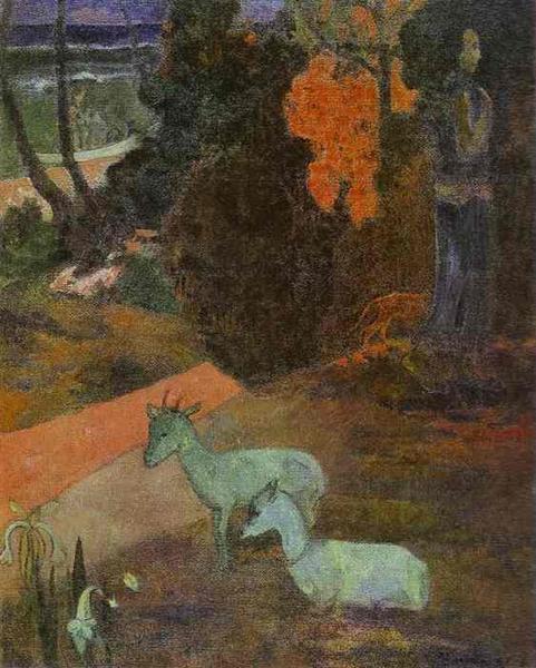 Landscape with Two Goats - 1897