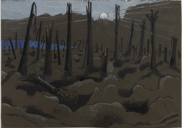 Dawn -Inverness Copse -1918