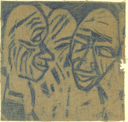 Large heads (2 heads i) - 1921