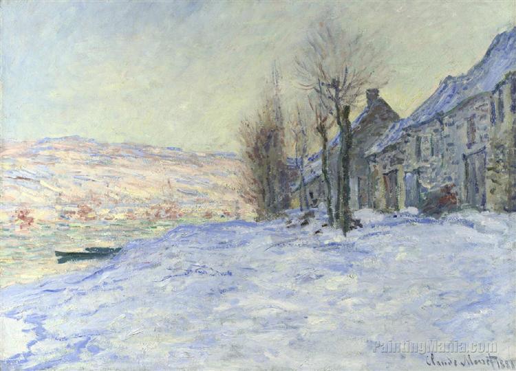 Lavacourt - Sun and Snow - 1879