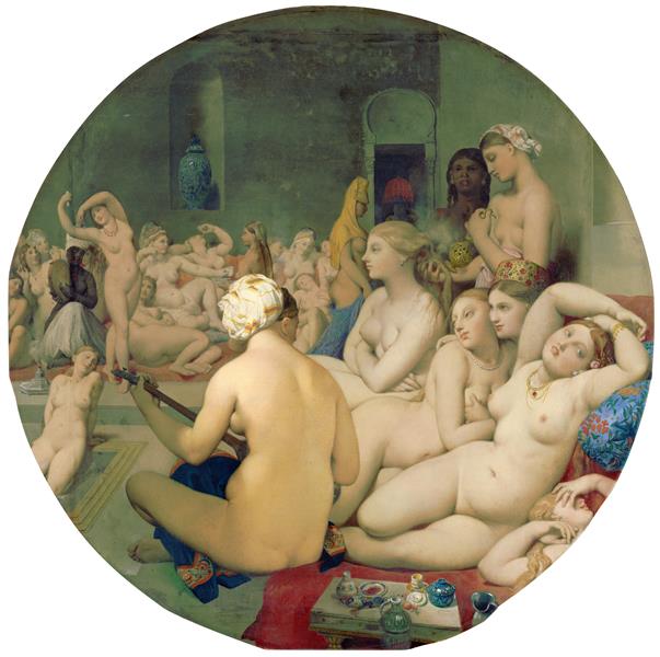 Le bain turc - 1862