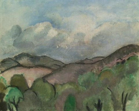 La montagne chauve à Nice 1918 