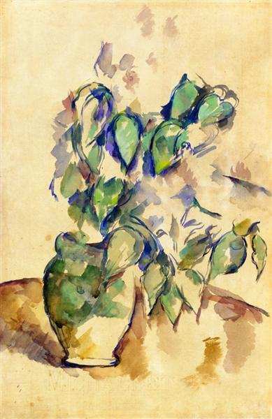 Leaves in a Green Pot - 1902