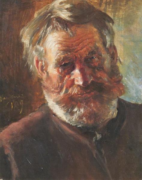 Head of an old man - 1889