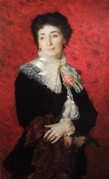 Porträt einer Dame - 1881