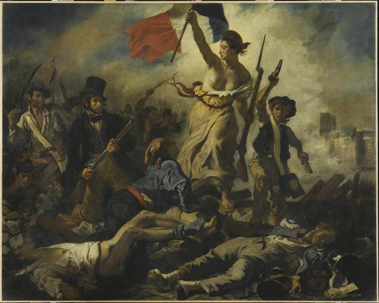 Liberté guider le peuple - 1830