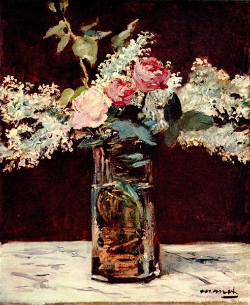 Lilas y Rosas - 1883