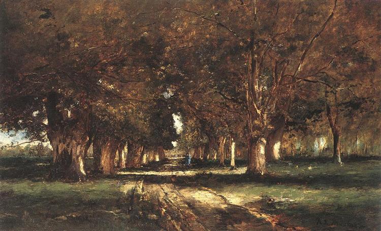 Tree line - 1886