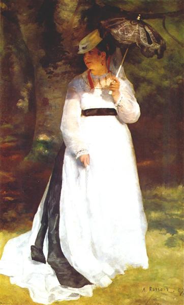 Lise com guarda-chuva - 1867