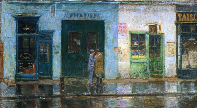 Pequeña Tienda De Zapatero - 1912