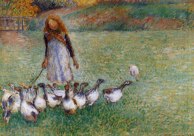 The Little Goose Girl - 1886