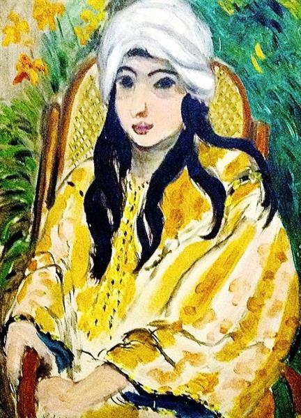 Lorette mit Turban 1917