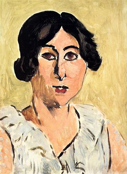 Lorette with black eyes 1917 