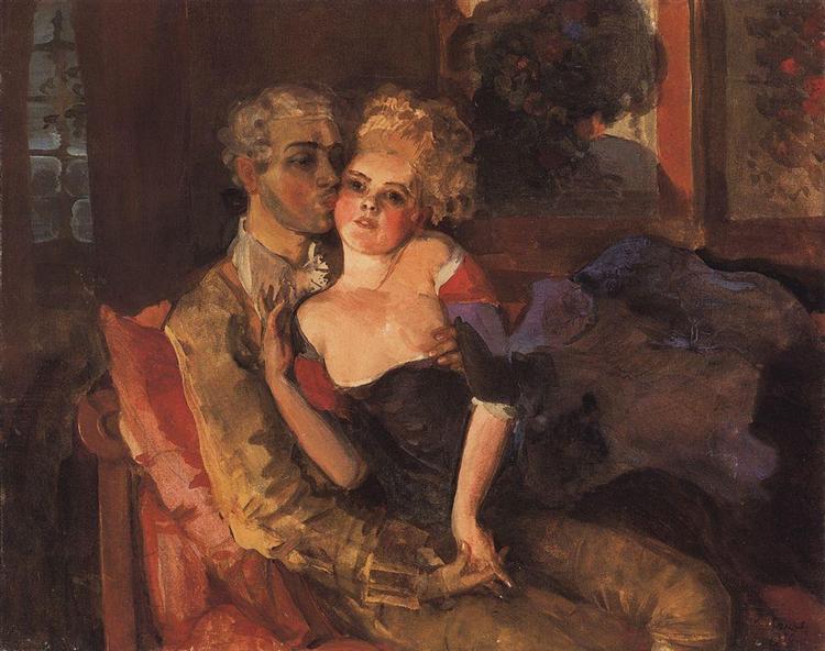 Amanti. Pomeriggio - 1910 