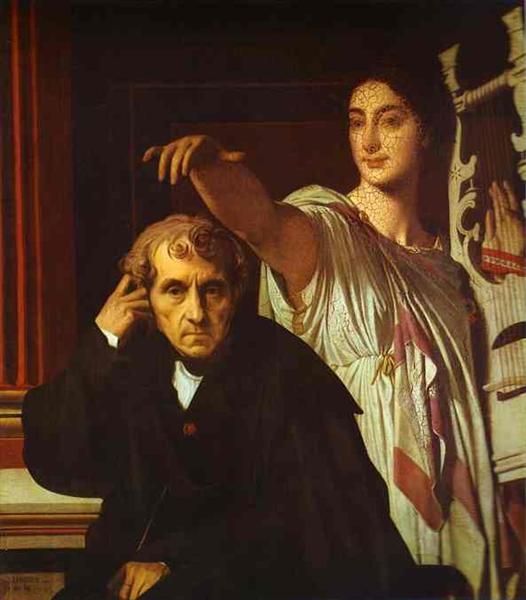 Luigi Cherubini and the Muse of Lyric Poetry - 1842